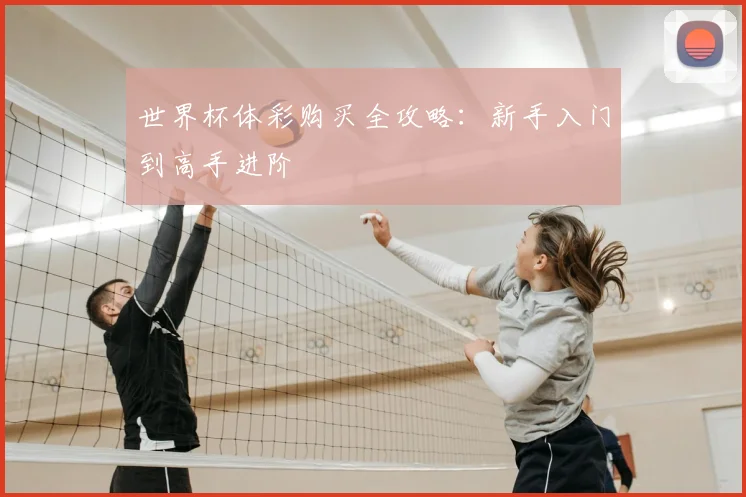 世界杯体彩购买全攻略:新手入门到高手进阶