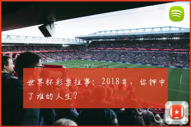 世界杯彩票往事:2018年,你押中了谁的人生?