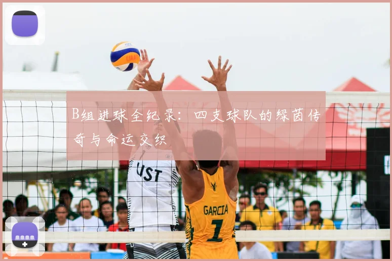 B组进球全纪录:四支球队的绿茵传奇与命运交织